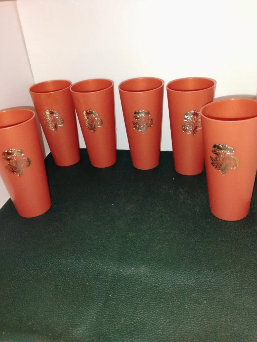 Vintage 1970s NASCO Magic Mushroom tumblers
